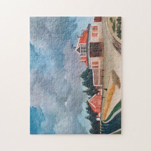 Henri Rousseau - Chair Factory Puzzle (Vertikal)