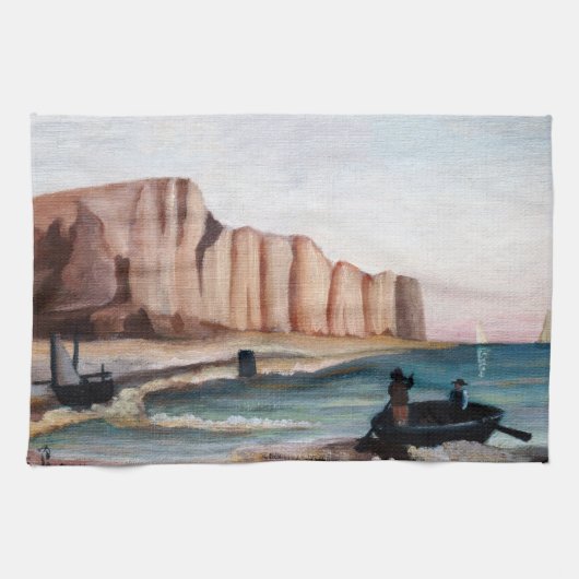 Henri Rousseau - Cliffs Geschirrtuch (Horizontal)