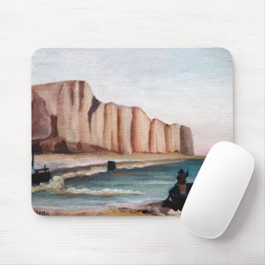 Henri Rousseau - Cliffs Mousepad (Mit Mouse)