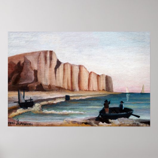 Henri Rousseau - Cliffs Poster (Vorne)