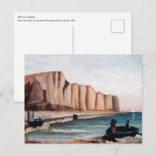 Henri Rousseau - Cliffs Postkarte