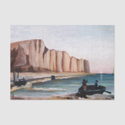 Henri Rousseau - Cliffs Seidenpapier (Vorderseite)