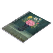 Henri Rousseau - Dahlia and Daisies in a Vase Notizblock (Linke Seite)