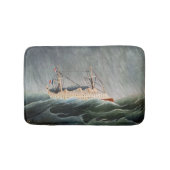 Henri Rousseau - Das Schiff im Tempest Badematte (Vorderseite)