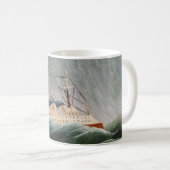 Henri Rousseau - Das Schiff im Tempest Kaffeetasse (VorderseiteRechts)