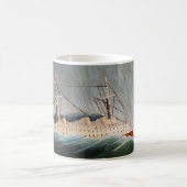 Henri Rousseau - Das Schiff im Tempest Kaffeetasse (Mittel)