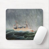 Henri Rousseau - Das Schiff im Tempest Mousepad (Mit Mouse)