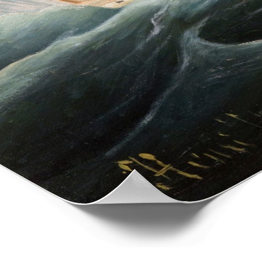 Henri Rousseau - Das Schiff im Tempest Poster (Ecke)