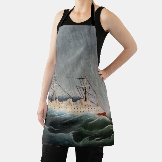 Henri Rousseau - Das Schiff im Tempest Schürze (InSitu)