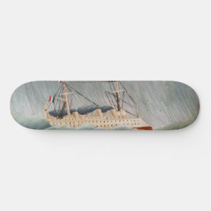 Henri Rousseau - Das Schiff im Tempest Skateboard