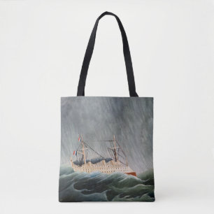 Henri Rousseau - Das Schiff im Tempest Tasche