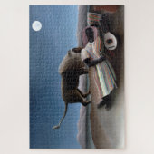 Henri Rousseau Das schlafende Sinti und Roma-Poste Puzzle (Vertikal)