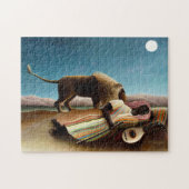 Henri Rousseau Das schlafende Sinti und Roma-Puzzl Puzzle (Horizontal)