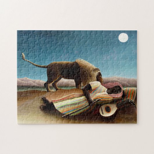 Henri Rousseau Das schlafende Sinti und Roma-Puzzl Puzzle (Horizontal)