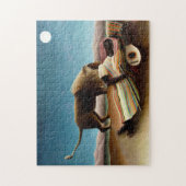 Henri Rousseau Das schlafende Sinti und Roma-Puzzl Puzzle (Vertikal)