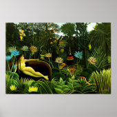 Henri Rousseau Das Traumposter Poster (Vorne)