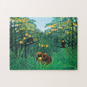 Henri Rousseau Das Tropenpuzzle Puzzle