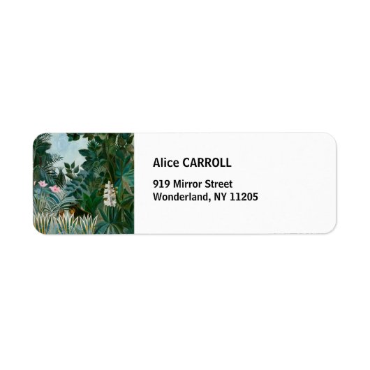 Henri Rousseau - Der Äquatorialdschungel (Vorne)