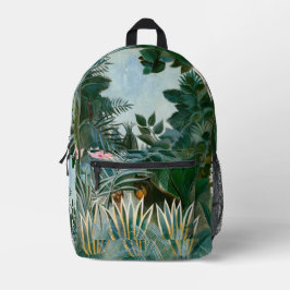 Henri Rousseau - Der Äquatorialdschungel Bedruckter Rucksack