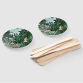 Henri Rousseau - Der Äquatorialdschungel Fächer (Non-assembled)