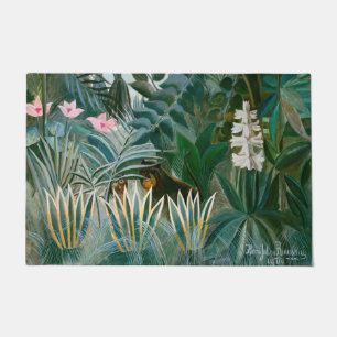 Henri Rousseau - Der Äquatorialdschungel Fußmatte