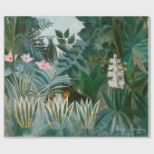 Henri Rousseau - Der Äquatorialdschungel Geschenkpapier (Flach)
