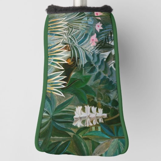Henri Rousseau - Der Äquatorialdschungel Golf Headcover (Rotieren 90)