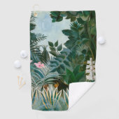 Henri Rousseau - Der Äquatorialdschungel Golfhandtuch (Insitu)