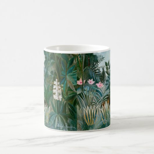 Henri Rousseau - Der Äquatorialdschungel Kaffeetasse (Mittel)