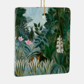 Henri Rousseau - Der Äquatorialdschungel Keramikornament (Rechts)