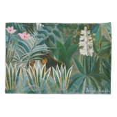 Henri Rousseau - Der Äquatorialdschungel Kissenbezug (Rückseite)