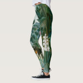 Henri Rousseau - Der Äquatorialdschungel Leggings (Links)