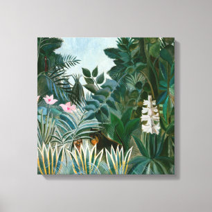 Henri Rousseau - Der Äquatorialdschungel Leinwanddruck