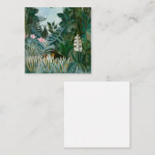Henri Rousseau - Der Äquatorialdschungel Mitteilungskarte (Vorne/Hinten)