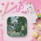 Henri Rousseau - Der Äquatorialdschungel Pappteller (Party)