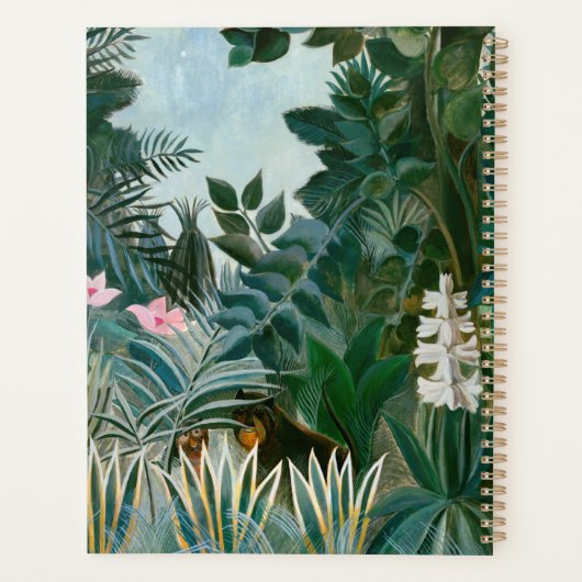 Henri Rousseau - Der Äquatorialdschungel Planer (Rückseite)