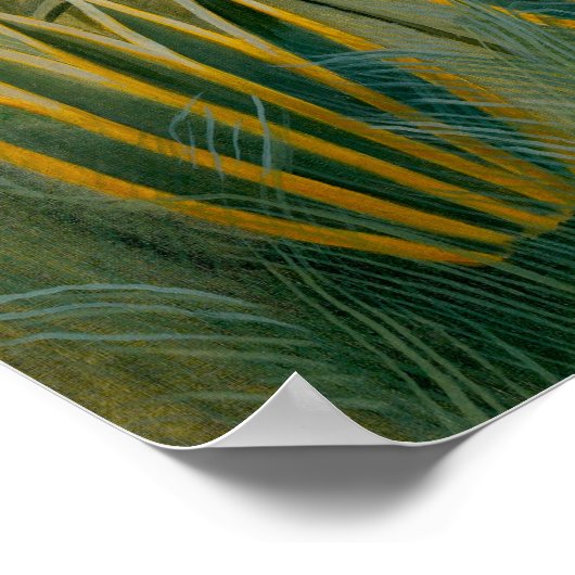 Henri Rousseau - Der Äquatorialdschungel Poster (Ecke)