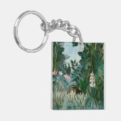 Henri Rousseau - Der Äquatorialdschungel Schlüsselanhänger (Vorderseite links)