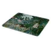 Henri Rousseau - Der Äquatorialdschungel Schneidebrett (Ecke)