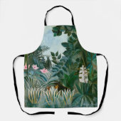 Henri Rousseau - Der Äquatorialdschungel Schürze (Vorderseite)