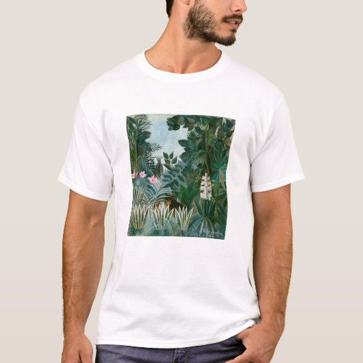 Henri Rousseau - Der Äquatorialdschungel T-Shirt (Vorderseite)