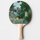 Henri Rousseau - Der Äquatorialdschungel Tischtennis Schläger (Rückseite)