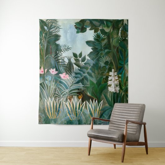 Henri Rousseau - Der Äquatorialdschungel Wandteppich (Beispiel)