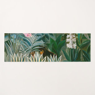 Henri Rousseau - Der Äquatorialdschungel Yogamatte