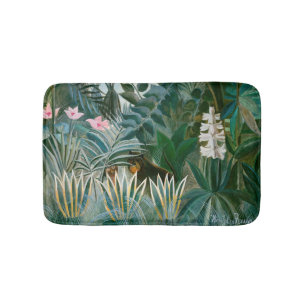 Henri Rousseau - Der äquatoriale Dschungel Badematte