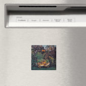 Henri Rousseau - Der hungrige Löwe Magnet (In Situ (Geschirrspüler))