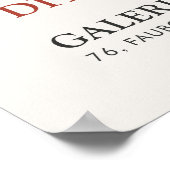 Henri Rousseau der Kampf zwischen Tiger und Buffal Poster (Ecke)