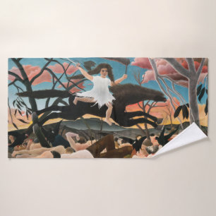 Henri Rousseau - Der Krieg Badhandtuch Set