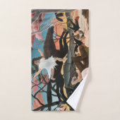 Henri Rousseau - Der Krieg Badhandtuch Set (Handtuch)