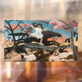 Henri Rousseau - Der Krieg Fensteraufkleber (Blatt 2)